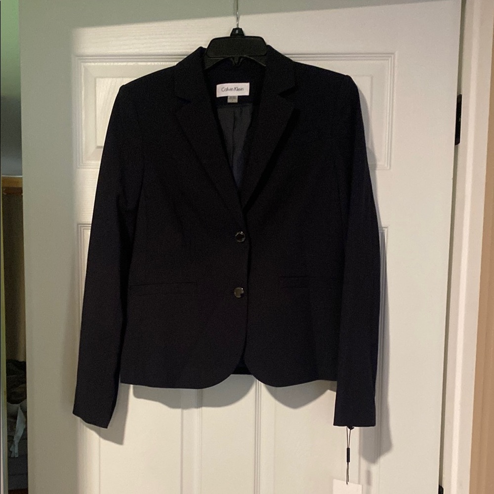 Calvin Klein Dark Structured Blazer